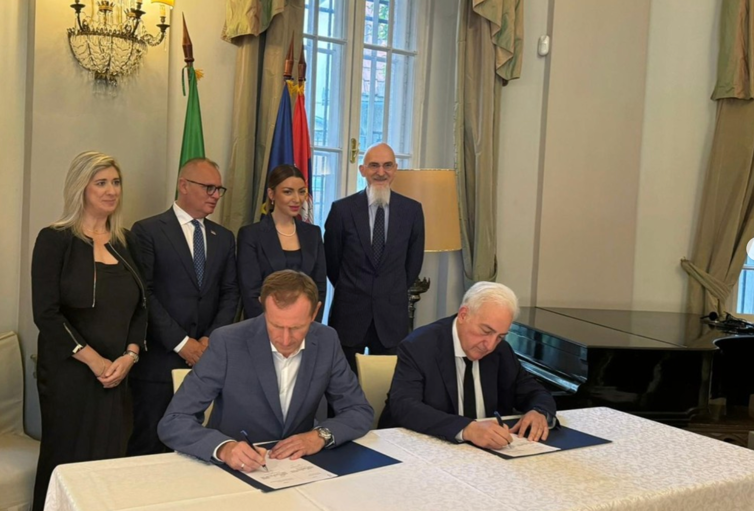 Ambasada potpisivanje MoU Alpe Adria i terminal Batajnica 4